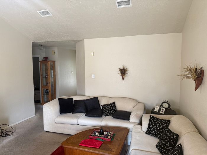 Before: living room